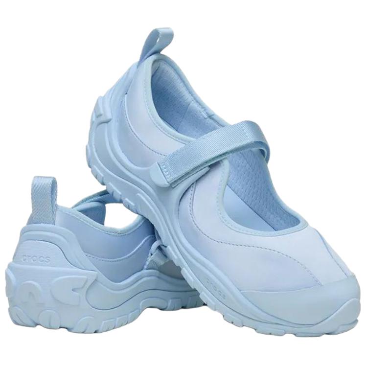 Crocs Fashion Versatile Low-Top Casual Shoes Women Sneaker Blue 210639-4WK