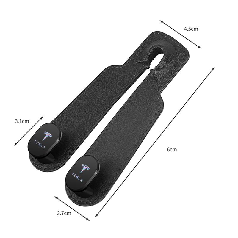 Car Hook Clips Storage Auto Interior Accessories For Tesla Model 3 Y S X Cybertruck Juguete Roadster Coil Bonina