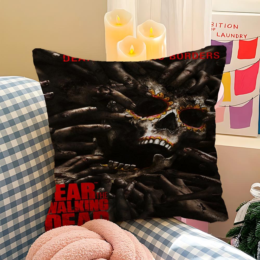 The Walking Dead Poster Personalized Pillow Dust Cover Bedroom Kids Party Decoration Pillowcase Birthday Children Gift