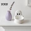 Stable Tealight Display Stand Halloween Ghost Candle Holder, Cute 3D Printed Tea Light Holder for Minimalist Decor Scented Candles, Small Tabletop