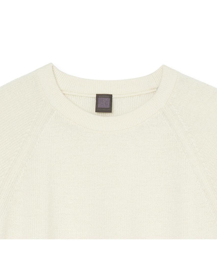 IOLO Soft Raglan Crewneck_Ivory
