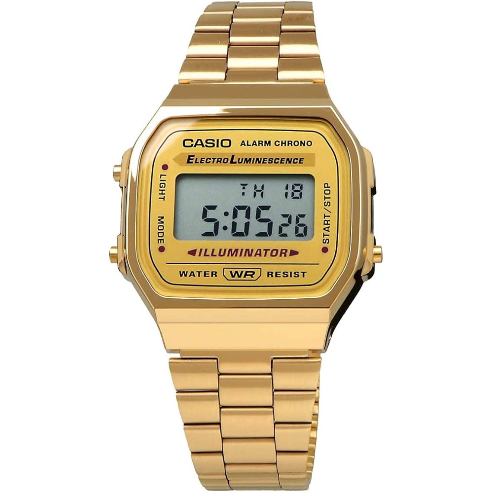 CASIO QUARTZ A168WG-9 STANDARD Standard Digital Watch for Men and Women [Parallel Import]