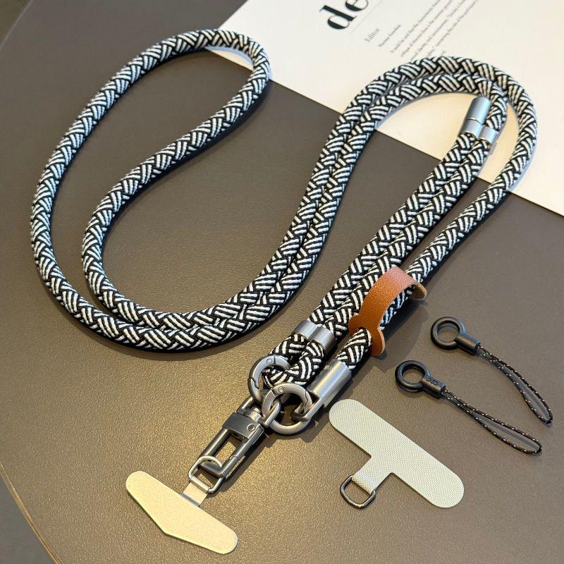 Sturdy Retractable Metal Phone & Camera Lanyard Strap for Men and Women