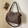 Vintage Nylon Women Shoulder Bag Large Capacity Waterproof Shoulder Bag Daily Commuting Handbag