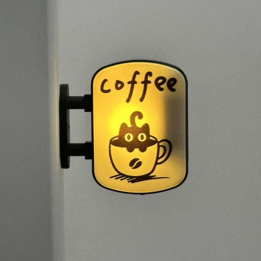 Retro Style Glowing Fridge Magnet Magnetic Mini Luminous Lightbox  Gift