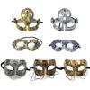Masquerade Mask Mechanical Half Face Mask Party Mask Steampunk Mardi Gras Mask Halloween Dress Up Props for Adult Kids