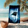 Proof Beach Towel with Carolina Panthers Pattern - Soft,absorbent,quick-drying,machine Washable - Perfect for Swimming,camping,bathing