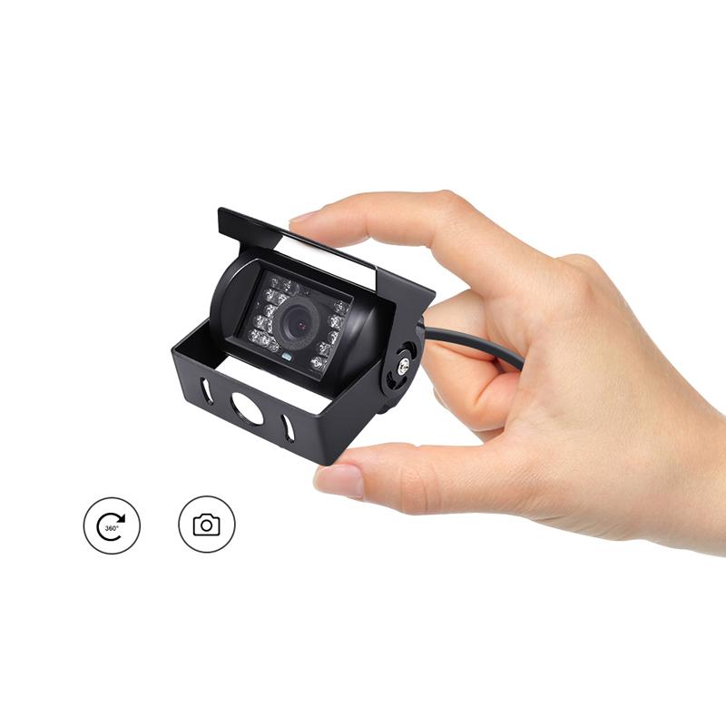 Reverse Camera 4 Pin AV Port IR Night Backup Camera Waterproof For Truck/Trailer/Pickups/RV/ Heavy