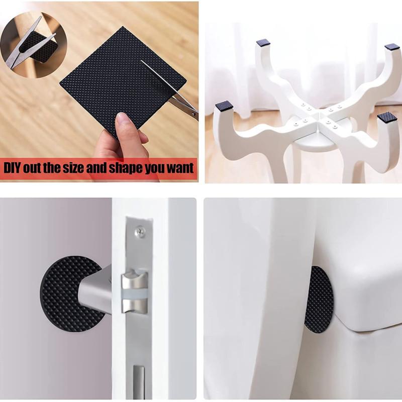 12/30 / 48PCS Pogrubienie Antypoślizgowa odporność na ścieranie Samoprzylepna ochrona mebli Noga Feet Felt