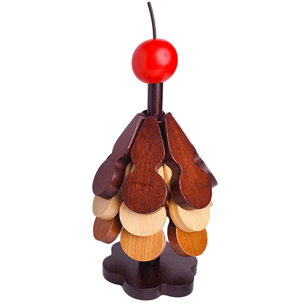 3PCS Tree Design Table Anti Scalding Mat Home Decoration Heat Resistant Table Mat Coaster Wood Placemats Pot Festival Gift