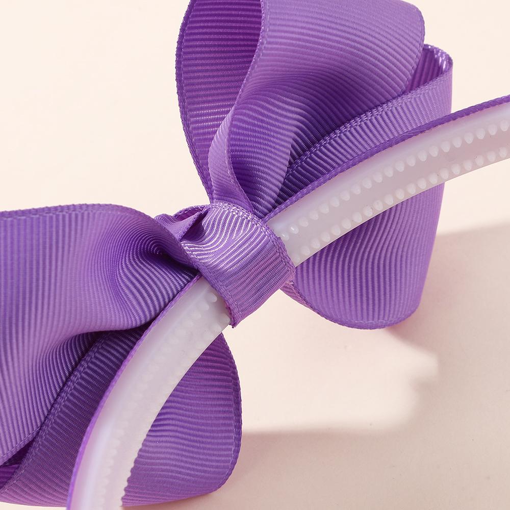 2pcs/set 4.52'' Grosgrain Ribbon Hair Bows Headbands for Women Girls Princess Cute Bowknot Hairbands Headwear Hair Accessories