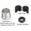 Steering Reverse Cable Lock Nut Kit 277001729 277000055 211100009 for Sea-doo 3D GS GSI GSX GTI HX LRV Replacement Parts