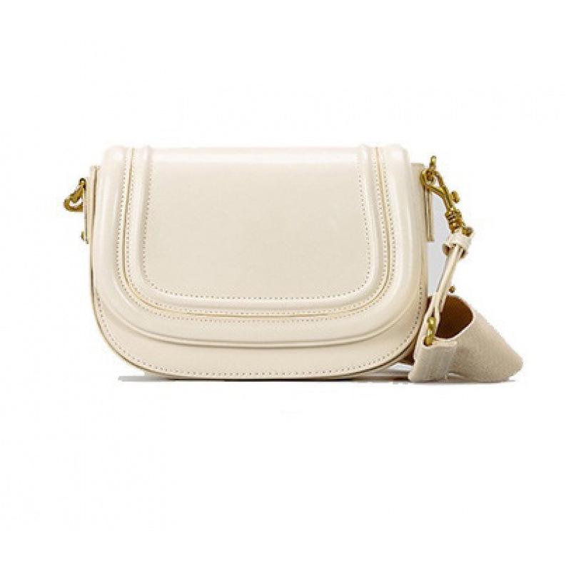

2025 Women s Versatile Crossbody Bag: Lightweight Single Shoulder Flip Cover Handbag 23cm x 6cm x 17cm кремовый/белый