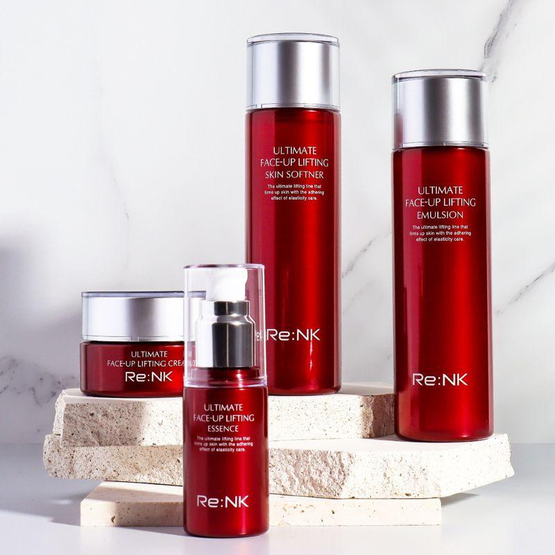 Ultimate Face Up Skincare 4-Piece Set (Toner + Emulsion + Essence + Cream)