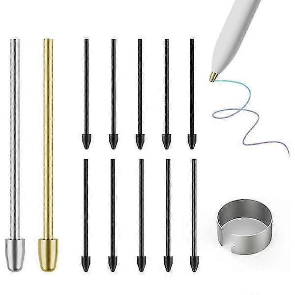 Pens for Remarkable 2, Metal Pens for Remarkable, Replacement Pens/Nibs, Accessories 12 pcs