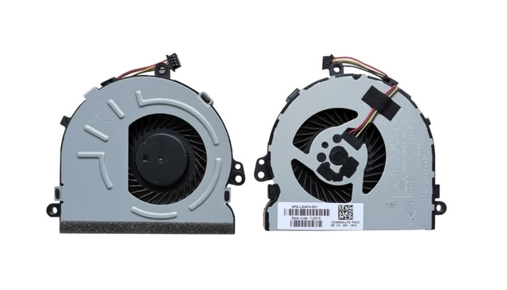 RepairReplacement CPU Cooling Fan for HP 250 G7 255 G7 256 G715-DA 15-DB 15G-DR 15Q-DX 15T-DS Series SPS-L20474-001