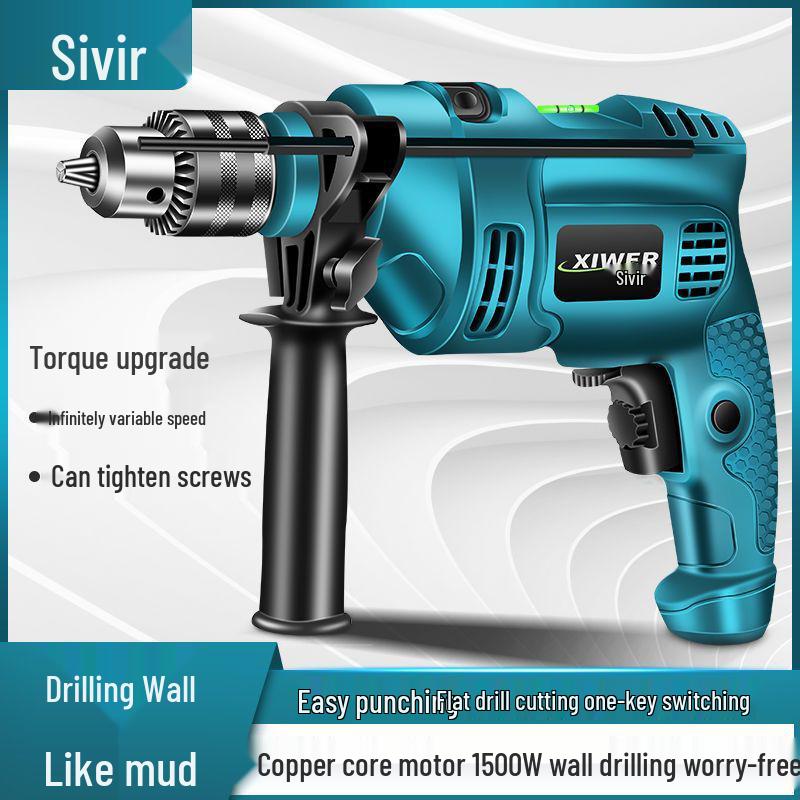 Handheld Electric Drill & Power Tool Set for Home Use