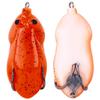 5PCS 6CM 12.8GFrog-shaped Artificial Bait, Sequined Frog Lure, Boxed Fishing Bait Set, Lure Frog-type Artificial Bait