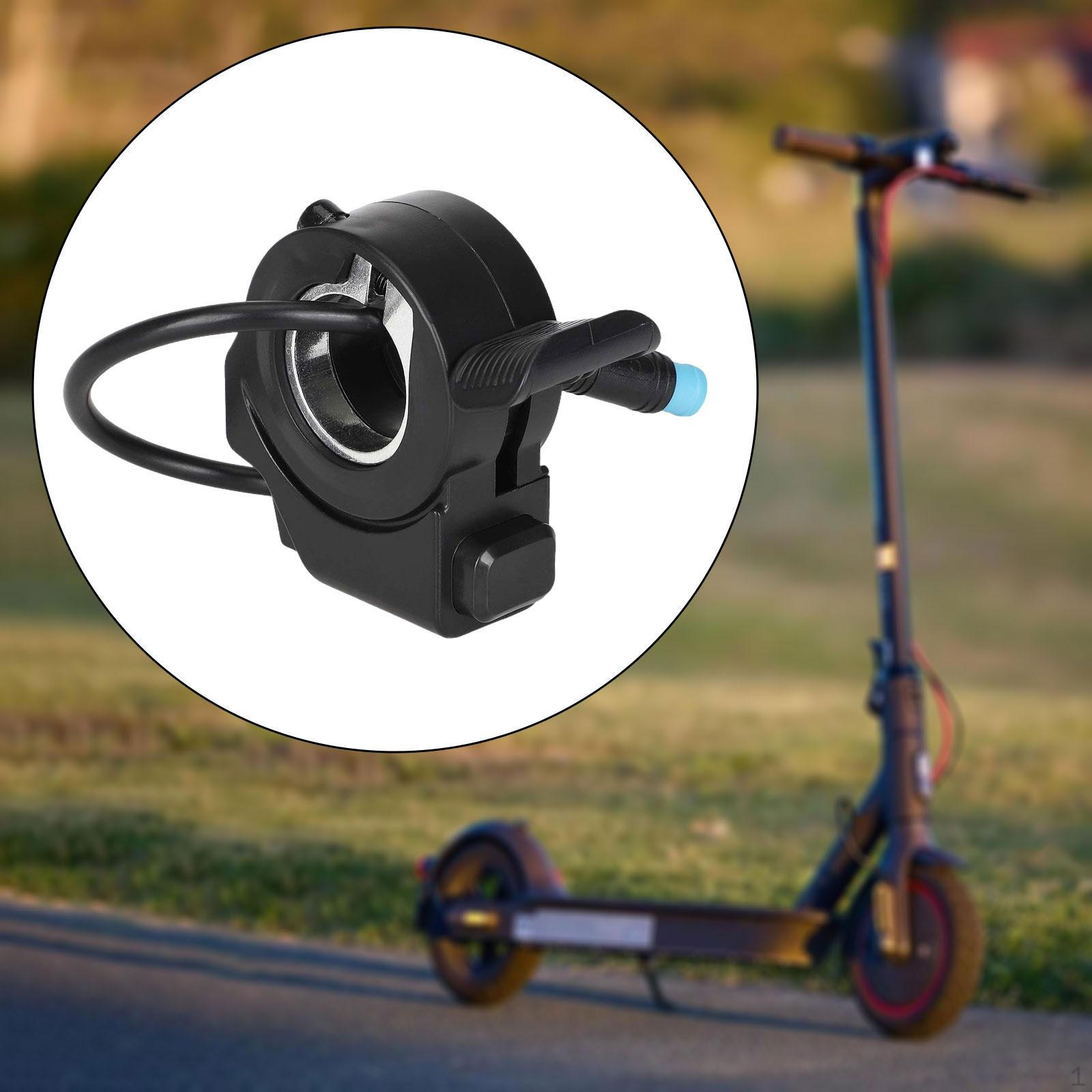 

Thumb Throttle Speed Control 4 Pin Repairment Replacement Sturdy for Electric Bike Lockable Direct