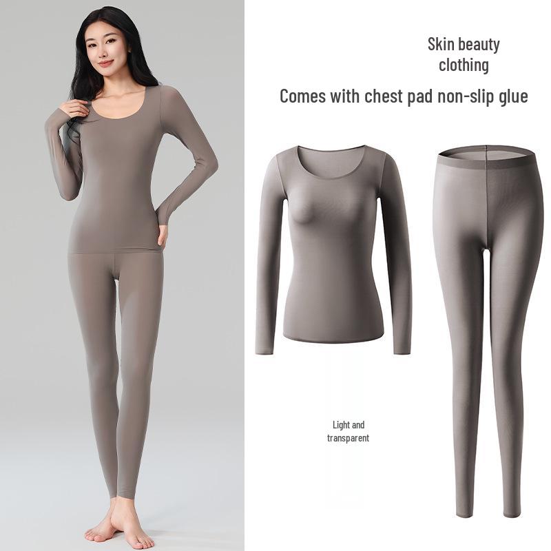 

Женский ультратонкий бесшовный термотоп - Цельный, бюстгальтер не нужен XL