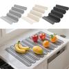 Non-slip Silicone Drain Pad Quick-drying Foldable Dish Drainer Kitchen Drying Mat Sink Countertop