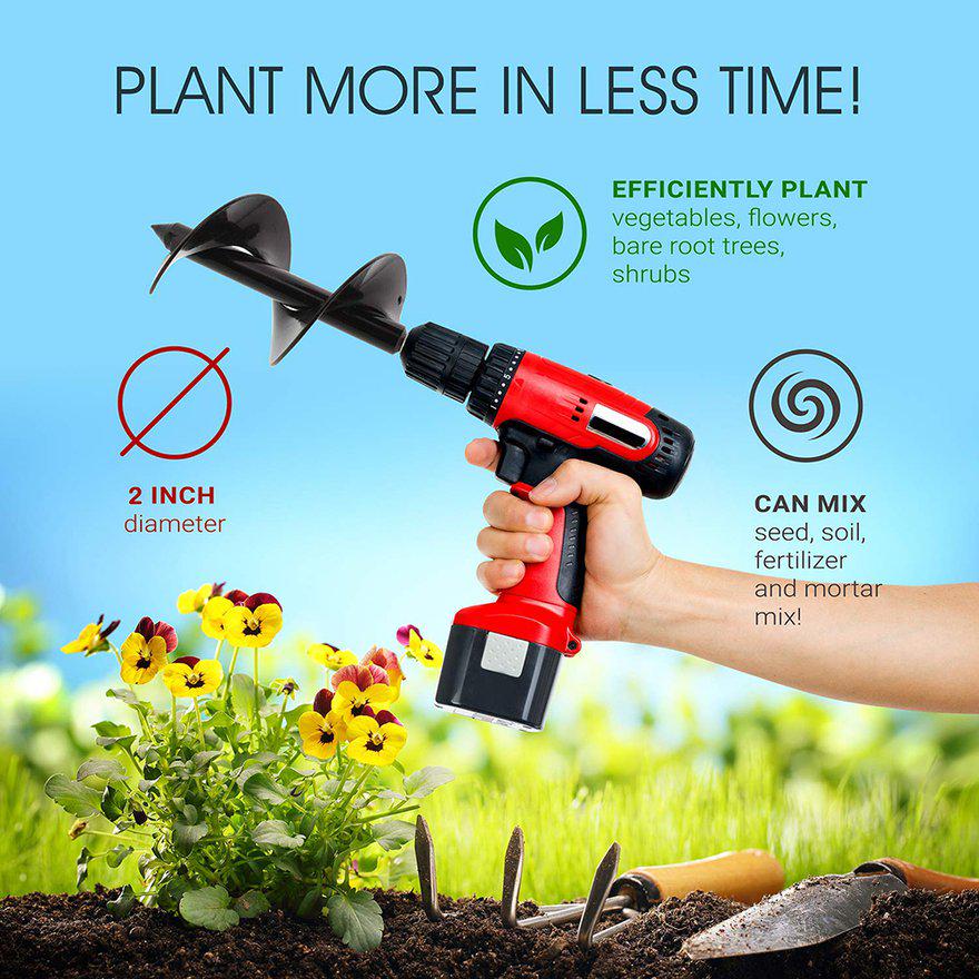 Post Hole Digger Ground Drill Bit 