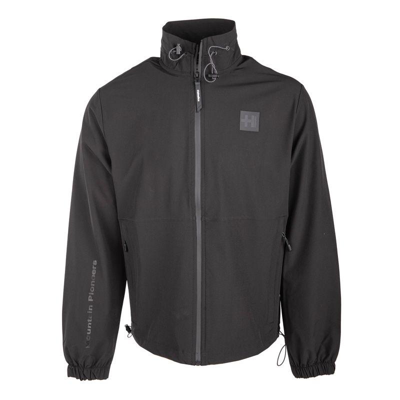 

HELVETICA Men s Jeffry Black Sports Windbreaker Jacket S чёрный