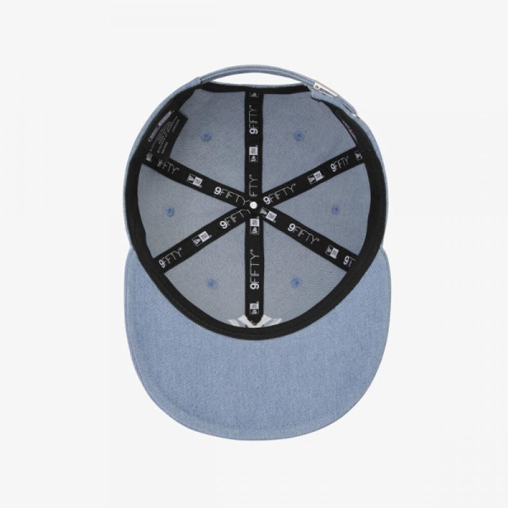 New Era Mlb New York Yankees Denim Retro Crown Light Blue