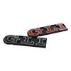 VW 2026 Hot 3D Metal Red Black GLI Logo Front Grill Emblem Badge For Volkswagen VW Sagitar Bora Jetta MK4 MK2 Mk3 MK5 MK6 MK7 Ac