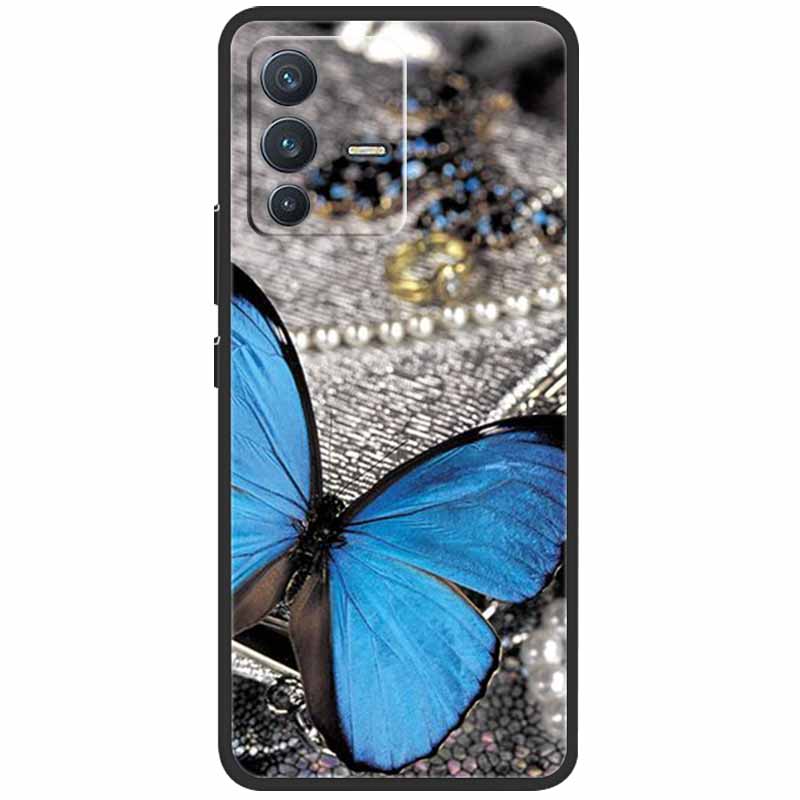 Case For Vivo V23 5G Cover V23 Pro Silicone Soft Protective Back Cases for Vivo V 23 5G Case V2130 V2132 V23Pro TPU Bumper Bag