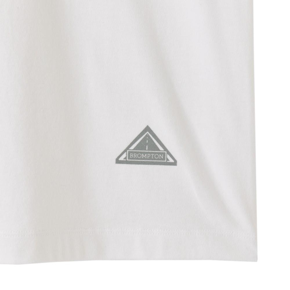 BROMPTON LONDON W Cool-Cotton T-Shirt - White (P252Wts132)