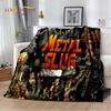 Metal Slug Κλασικό Ρετρό Παιχνίδι Κινούμενο Σχέδιο Μαλακές Κουβέρτες Φλας Νηλ, Κουβέρτα Ρίψης Άνετη Κουβέρτα για Πικνίκ Κρεβάτια Σπίτι Υπνοδωμάτιο Δώρο