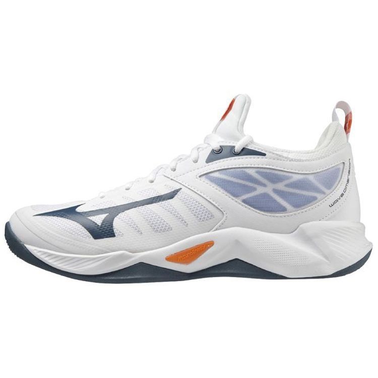 Mizuno Wave Dimension Simple Versatile Low-Top Training Shoes Unisex Sneakers White Blue V1GA224022