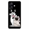 For OPPO A3 / A3x 5G Case 6.67" Funda Black Silicone Soft Phone Case For OPPO A3x A3 5G Back Cover Case A 3x A 3 X A3 X Cartoon