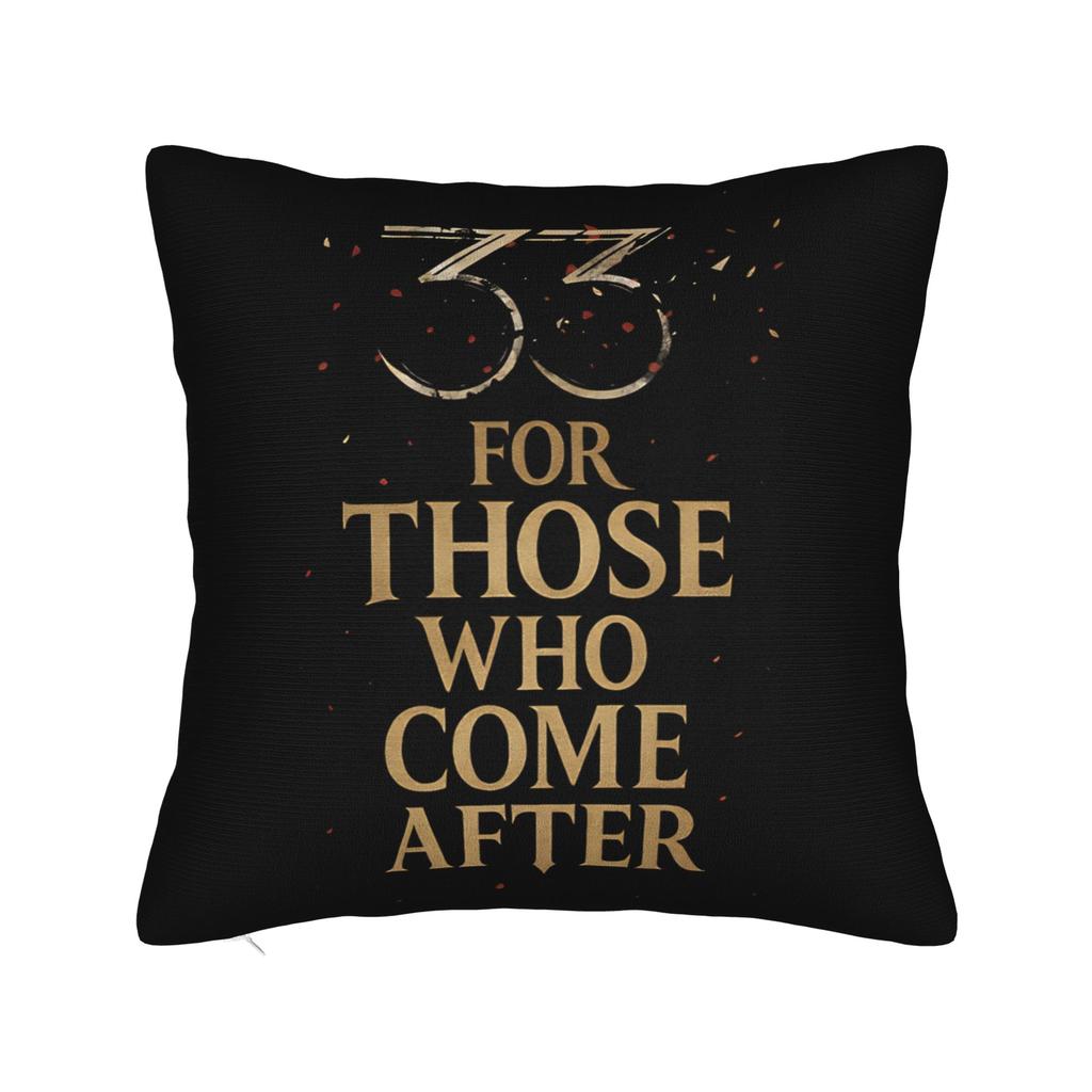 Bed Decor Verso Clair Obscur Expedition 33 Pillowcases Merch Pillow Covers Square Multi-Size