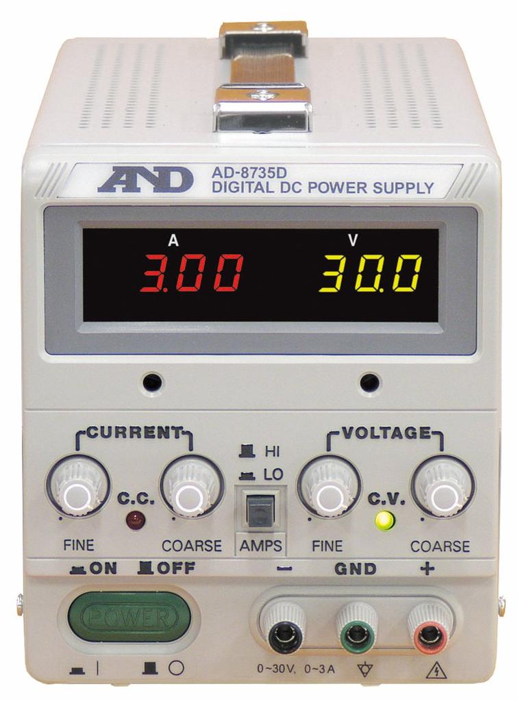 DC stabilisert strømforsyning AD-8735D