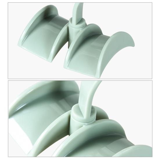 4Pcs Rotatable Closet Organizer Hangers Handbag Hanging Storage Holders Hooks