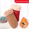 Winter Suede Windproof Mittens - Velvet Lined, Thick and Warm