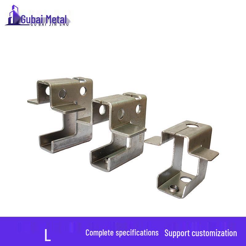 

Square Tiger Multi-Hole Steel Pipe Clamp - Fixed Opening Clip