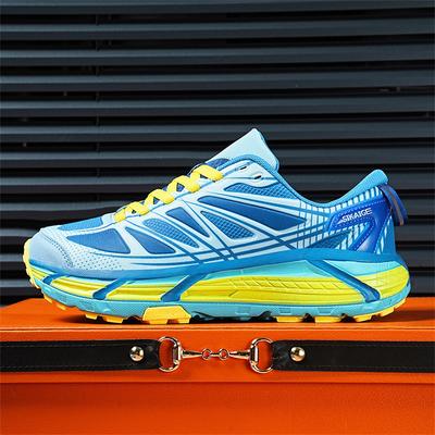 2025 nouvelles chaussures pour hommes grande taille respirantes décontractées chaussures de randonnée sport d'extérieur légères à semelle épaisse résistantes à l'usure chaussures de course