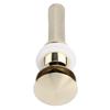 Pop Up Basin Drain Copper G1/4 Brushed Gold Corrosion Resistant Easy Installation Bathroom