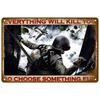 Retro Metal Tin Sign Floral Wall Art Decor 8x12 Inch for Office Living Room Patio