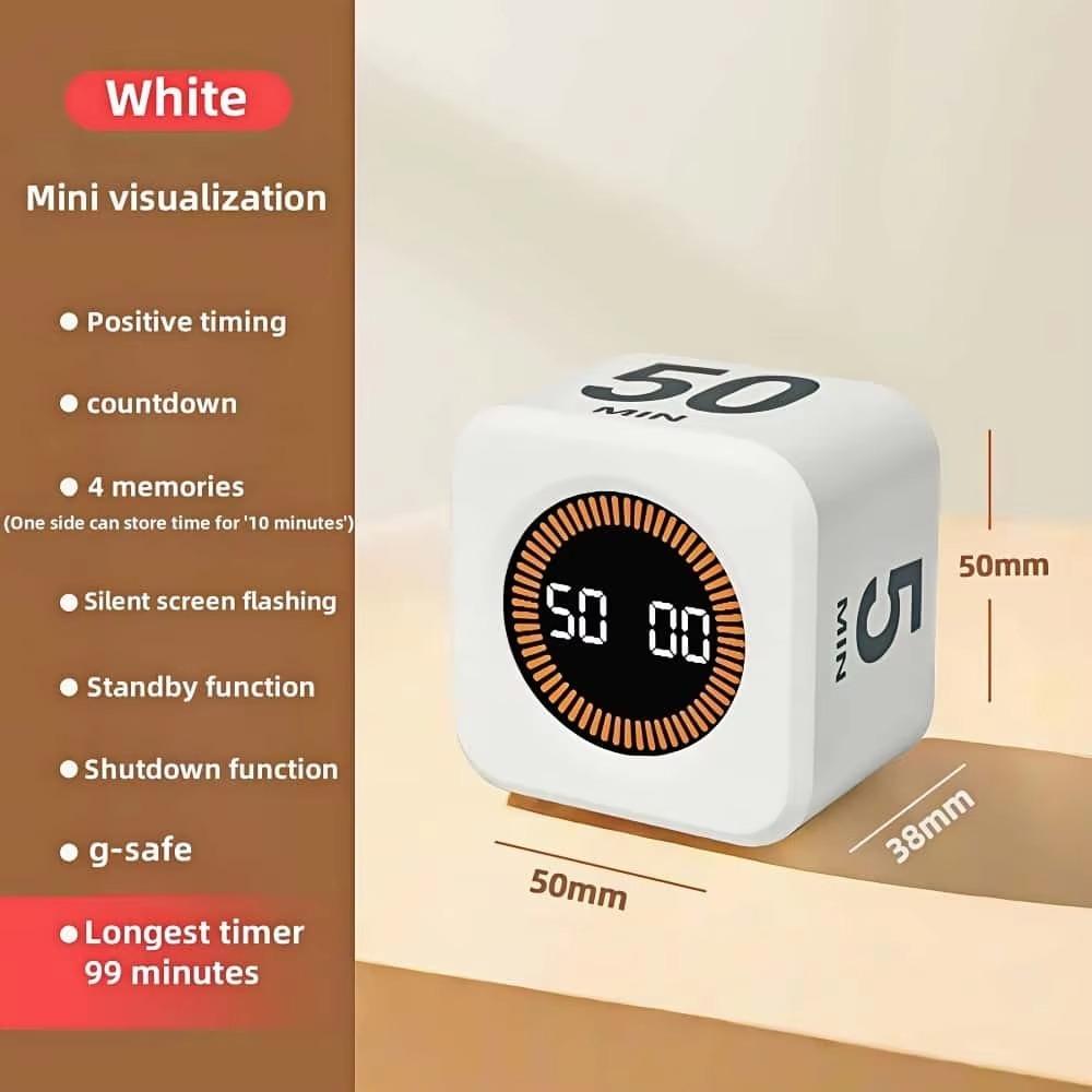 Gravity Sensor Visual Timer Digital Display Kitchen Cooking Timer  For Kitchen Cooking Study