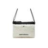 Versatile Casual Sports Zipper Fabric Shoulder Crossbody Bag Unisex Bags White JABL0748-WT