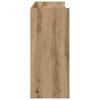 Artisan Oak Console Table 90 x 35 x 80 cm Engineered Wood