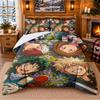 My Hero Academia Pattern Bedding 3Pcs Set Bed Sheet And Pillowcases For Indoor Bedroom