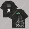 T-shirt Kinji Hakari Uomo Vintage Lavaggio Acido Scommetti Sempre su Hakari Grafica Anime Oversize Streetwear Cotone