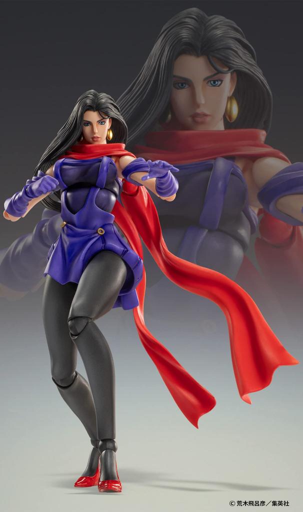 Super Action Statue "JoJo's Bizarre Adventure Part 2" [Lisa Lisa] Approx. 150mm PVC & ABS & Nylon Painted Movable Figure