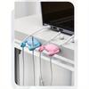 Cute Crab Cable Organizer Clip Data Cable Stand Mobile Phone Charging Cable Organizers Fixer Desk Self-Adhesive Wire Tidy Holder