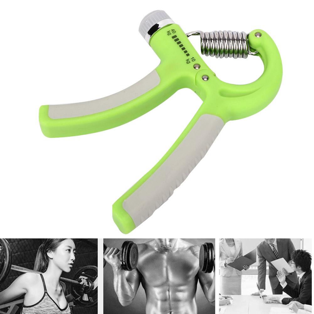 Hand Exerciser Grip 1040Kg Adjustable Finger Wrist Strength Training Exercise ToolGreen